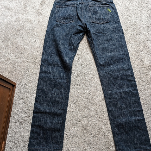 Naked & Famous Denim x Rick and Morty selvedge JEANS 34 fits smaller - Picture 10 of 10